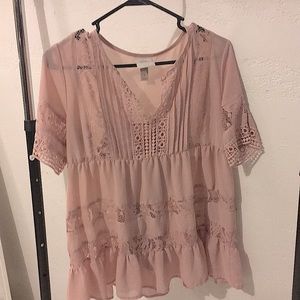 Laced blouse